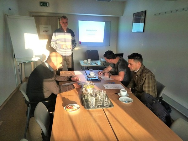 Sales staff training for KOVONA SYSYTEM