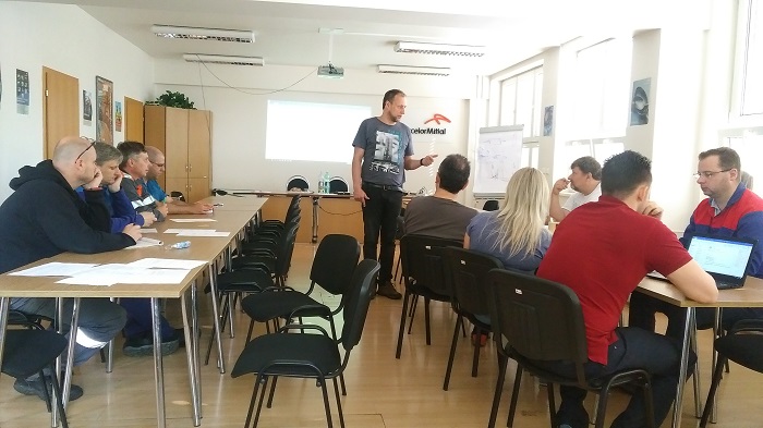 Školení v oblasti "Lean managementu" pro společnost ArcelorMittal Tubular Products Karviná a.s.