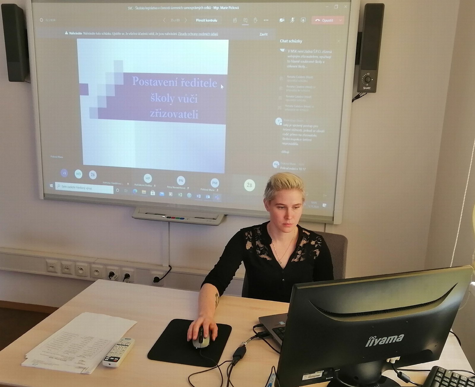 Online webinář "Školská legislativa v činnosti územních samosprávných celků"
